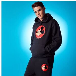 Mickey Mouse pull over hoodie AND Mickey Mouse Jogger Pants for Adults Set